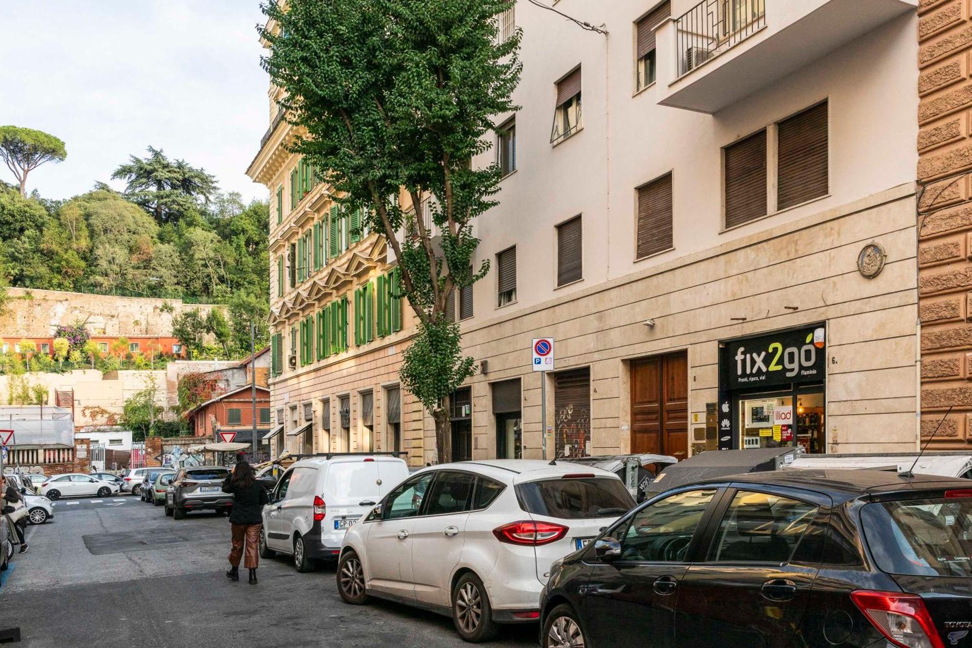 Ferienwohnung Da Giorgio E Teresa - Attico Con Terrazza A Piazza Del Popolo Rom Exterior foto